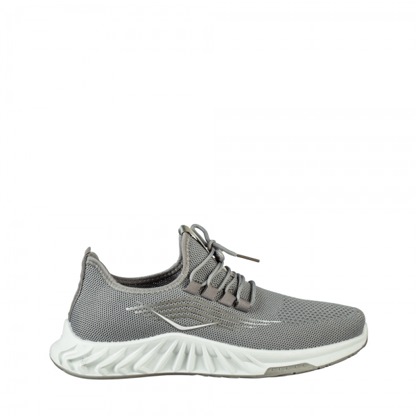 Мъжки спортни обувки сиви  от текстилен материал  Stroben - Kalapod.bg